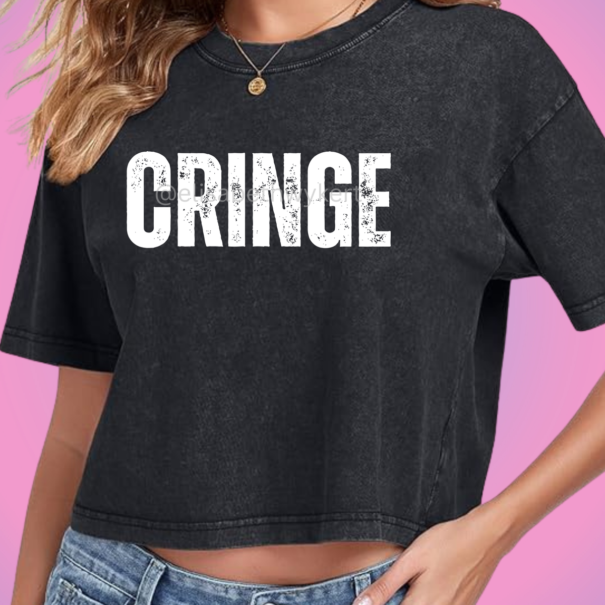 CRINGE Vintage Wash Tee