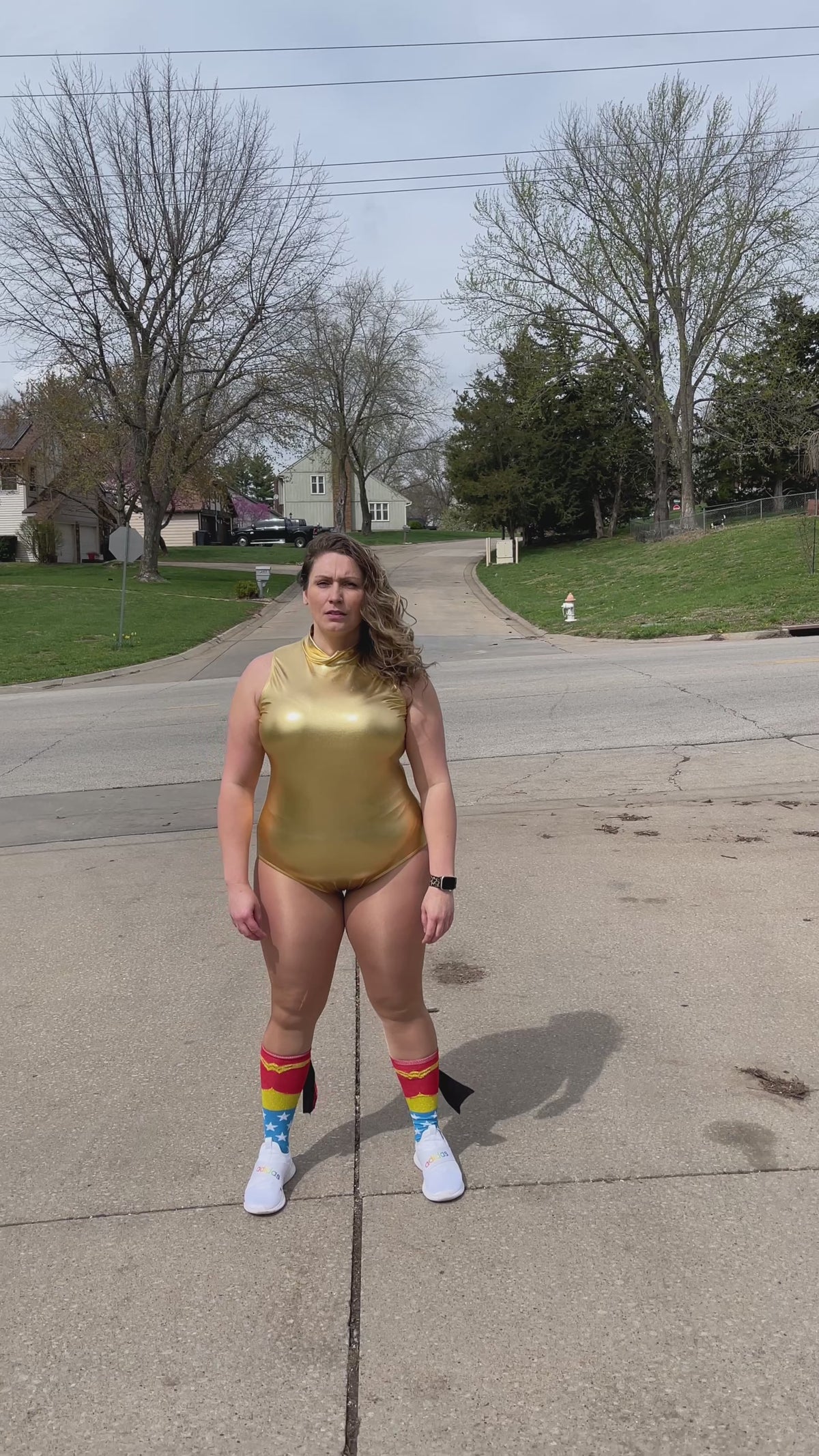 The Infamous GOLD Leotard